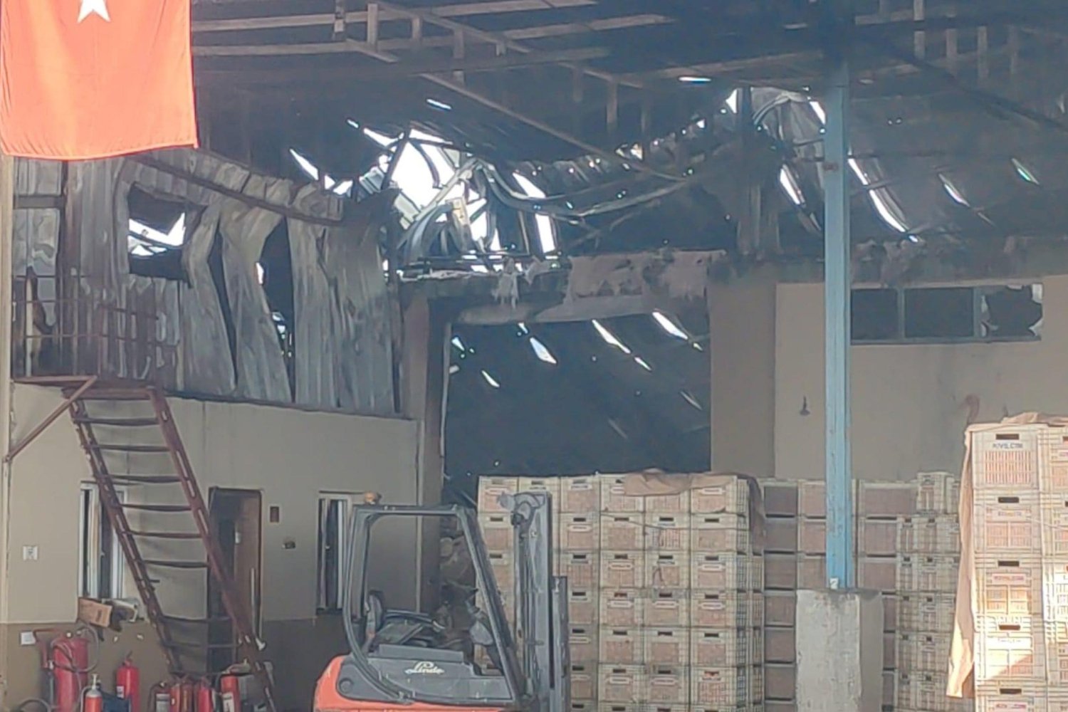 Hatay'da Narenciye Fabrikasında Yangın: 19 Yaşındaki İşçi Felaketle Son Buldu