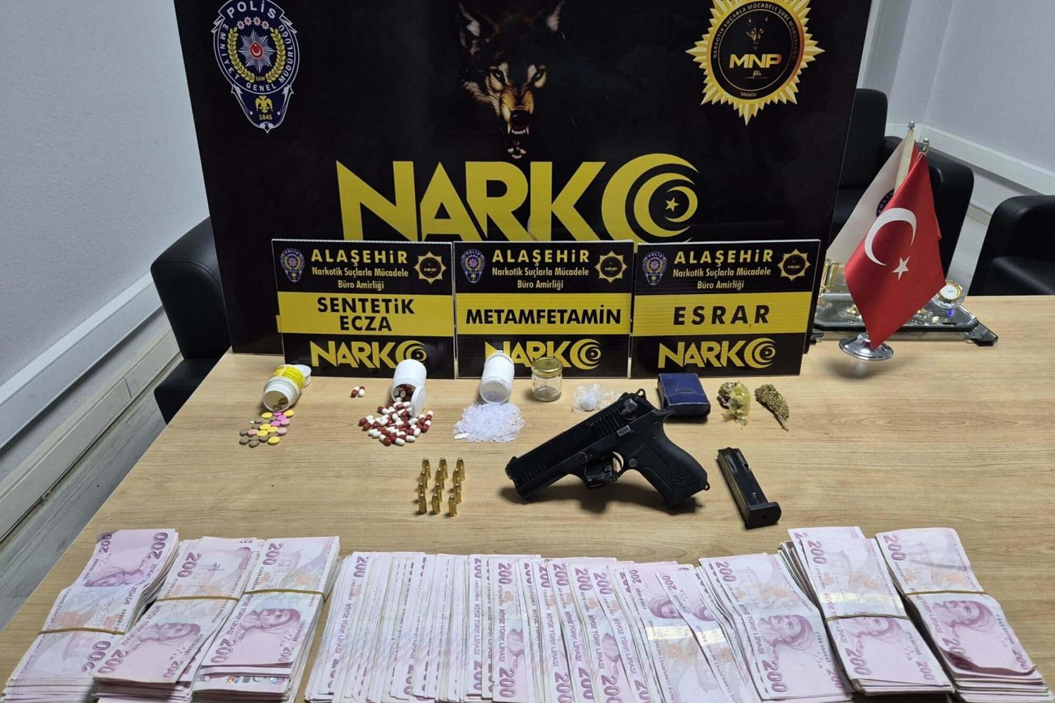Alaşehir'de Uyuşturucu Operasyonu Şoke Edici Detaylar