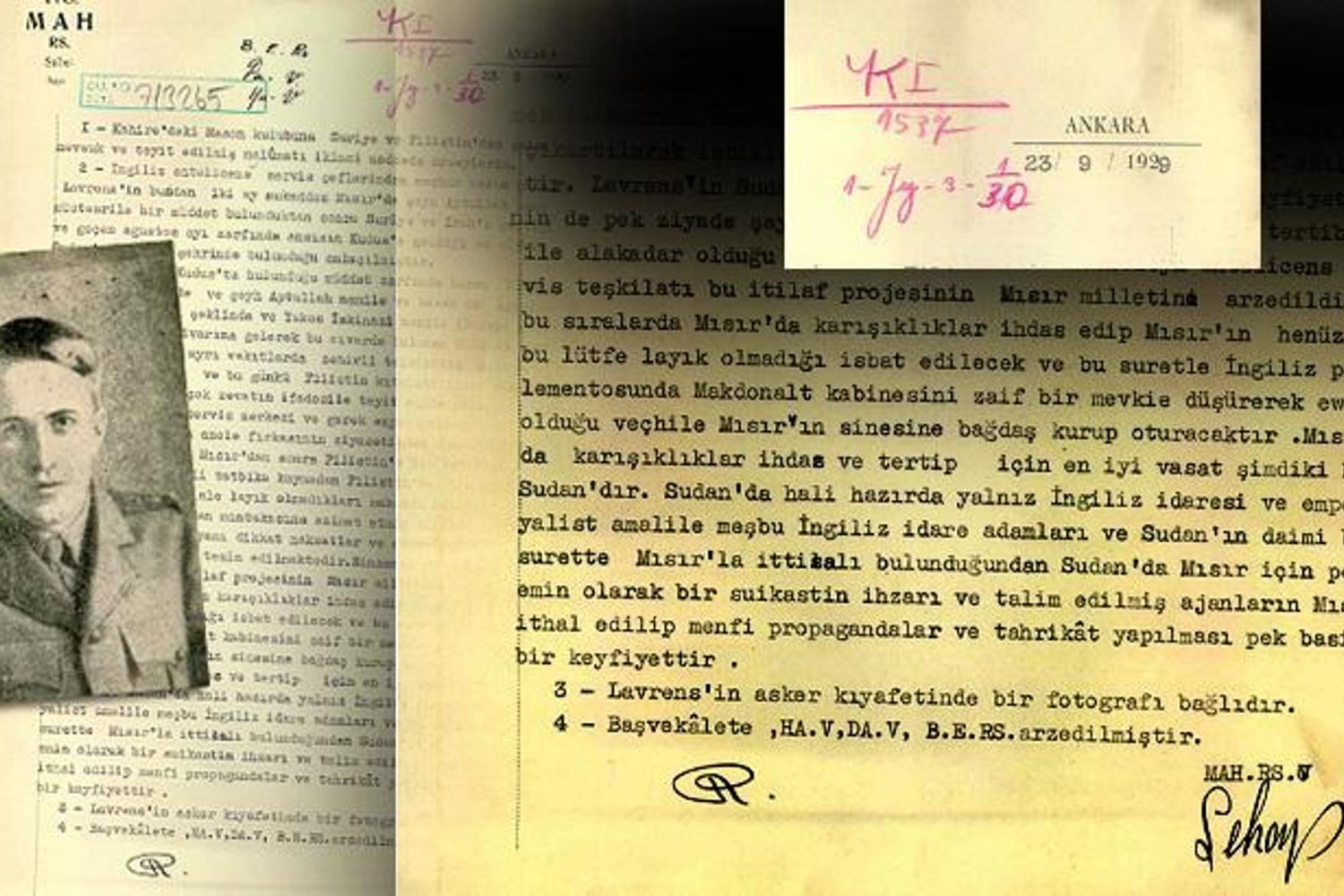 İstihbarat Raporlarının Şaşırtıcı Detayları: Lawrence'ın Gizli Faaliyetleri Gün yüzüne çıktı