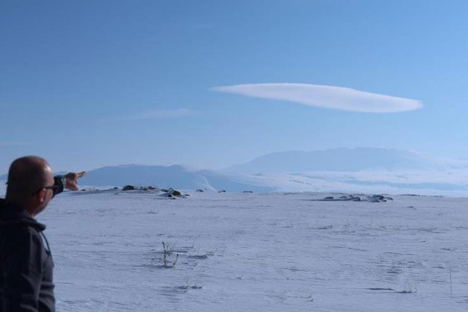 Mercek Bulutu Nadir Görülen Doğa Olayı Çekiliyor
