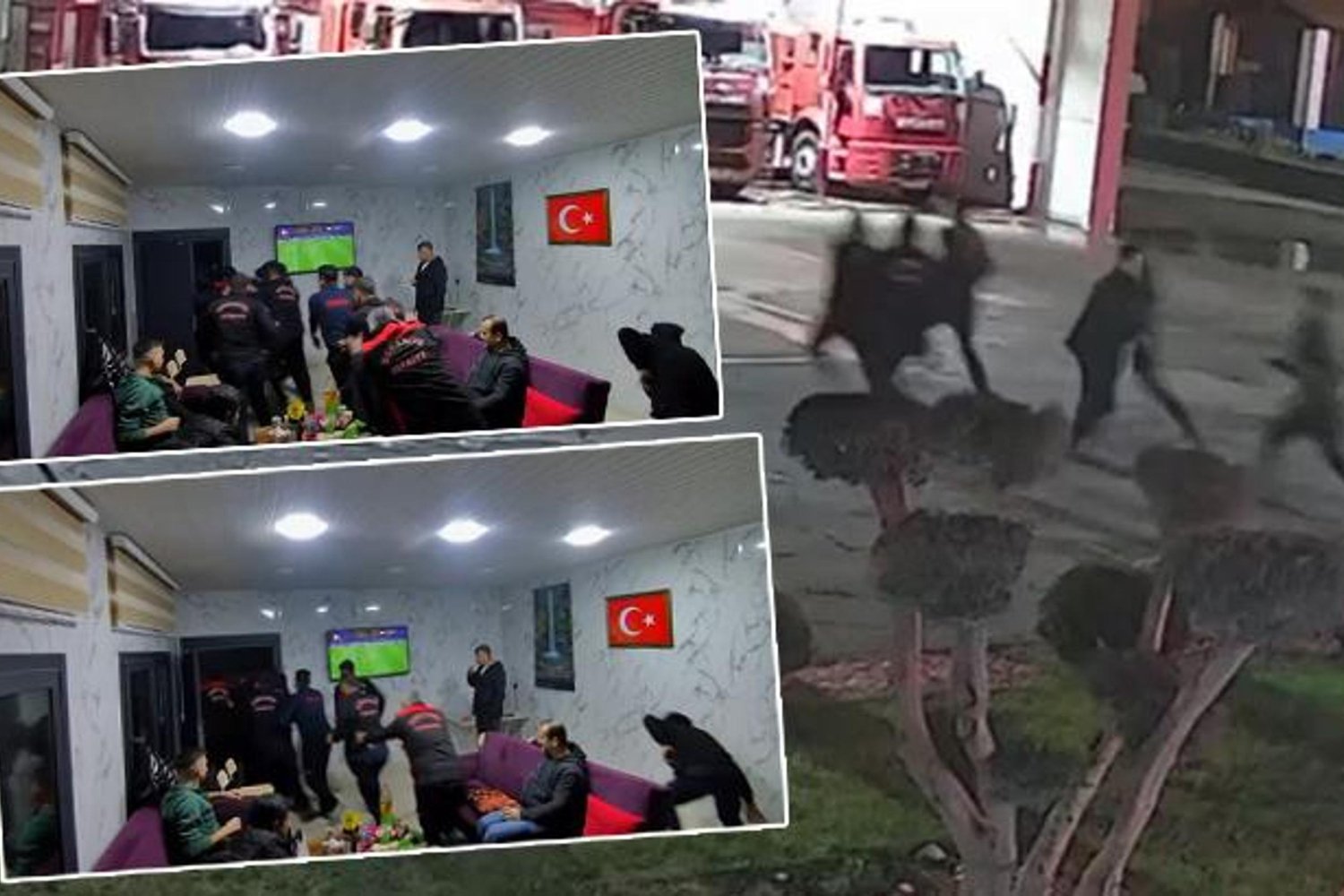 Osmaniye’de İtfaiye Görevlileri Fenerbahçe-Galatasaray Maçı Sırasında Yangına Hızla Müdahale Etti