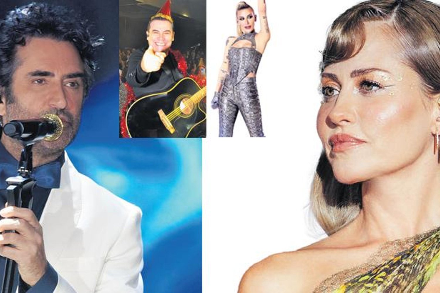 2026 Yeni Yılı Sahnede Karşılayan Ünlülerle Unutulmaz Anlar