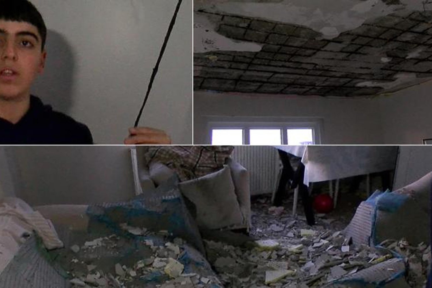 İstanbul'da Tavan Çöktü: Aile Olaydan Son Anda Kurtuldu