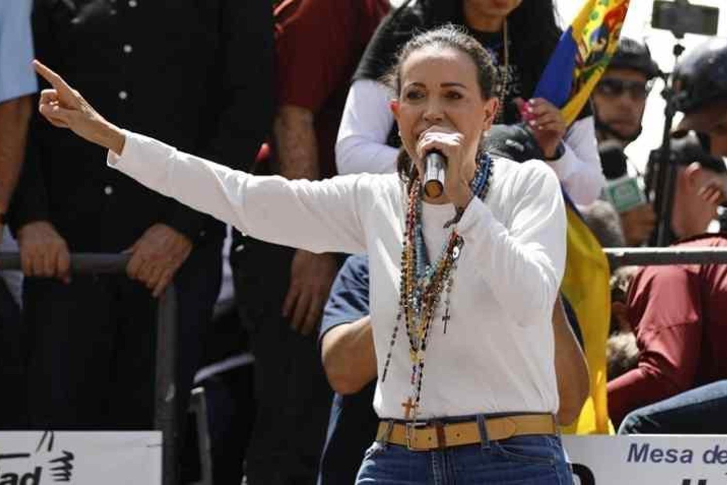 Venezuela Muhalefet Lideri Machado'dan Trump'a Teşekkür: Demokrasi ve İrade Vurgusu