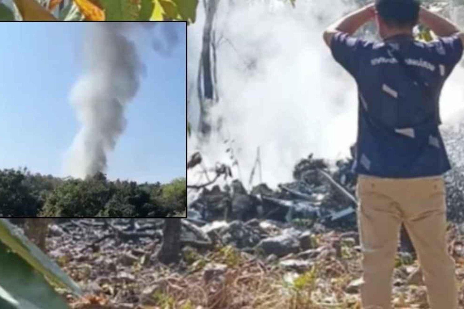 Çom Thong'da Feci Uçak Kazası: 2 Ölü