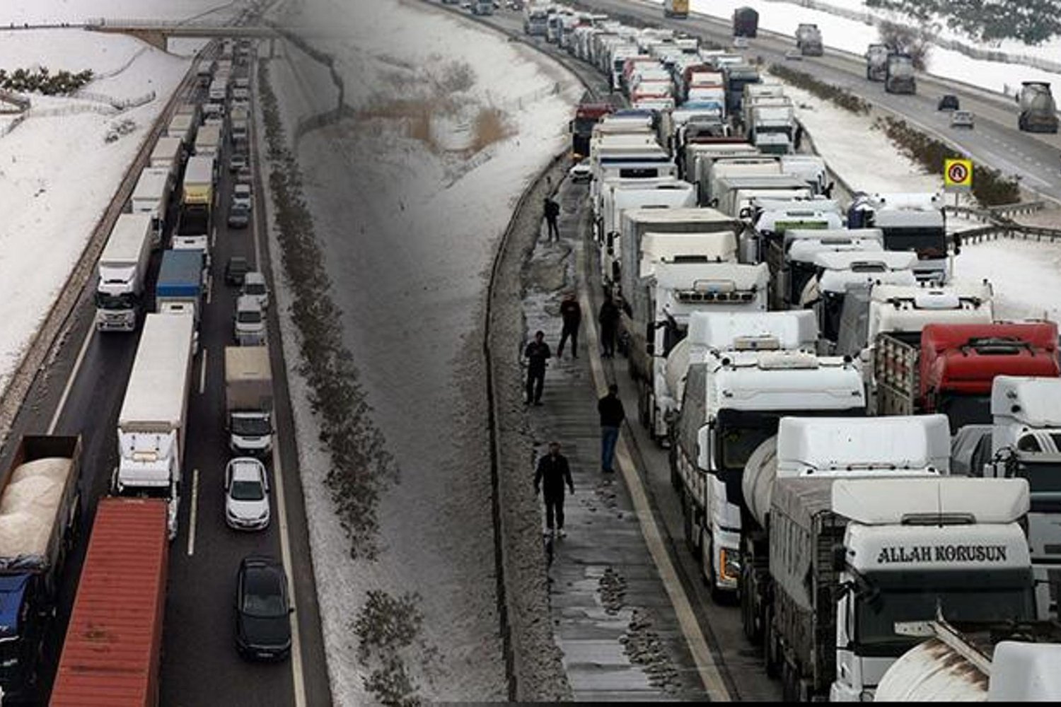 Karla Mücadelede Zorluklar Uzun Kuyruklar ve Ulaşım Aksaklıkları