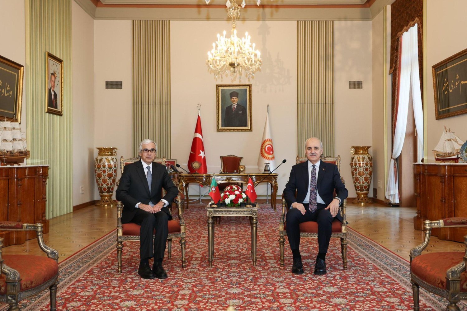 Türkiye-Portekiz Diplomatik İlişkileri Güçleniyor: Meclis Başkanları Çok Verimli Görüştü