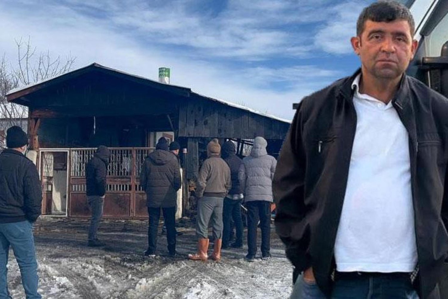 Kömür Gibi Soğukta Minibüs Yangını ve Talihsiz Son