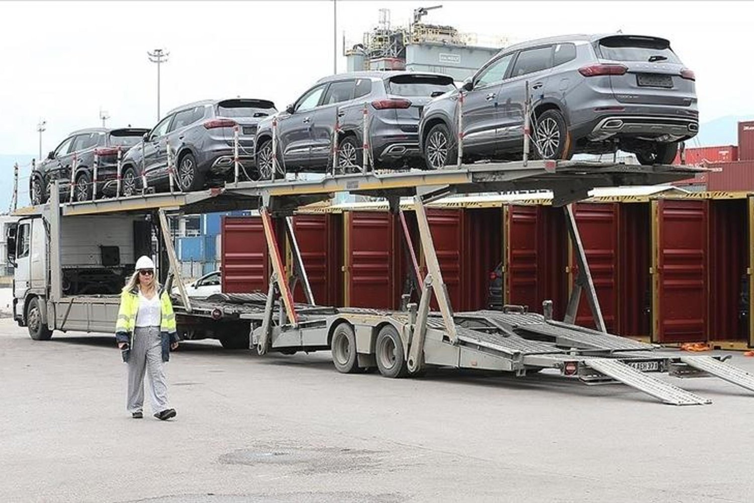 Otomotiv Sektöründe Çekici İhracatı 2024'e Göre Yüzde 54 Arttı