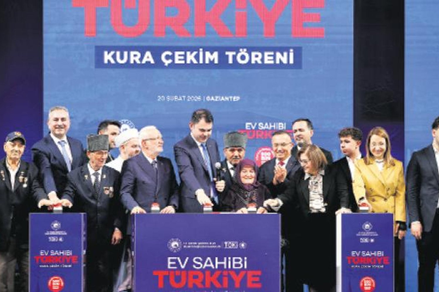 Gaziantep'te 13 Bin 890 Sosyal Konutun Kura Çekimi Yapıldı - Deprem Sonrası Hızlı Çalışma