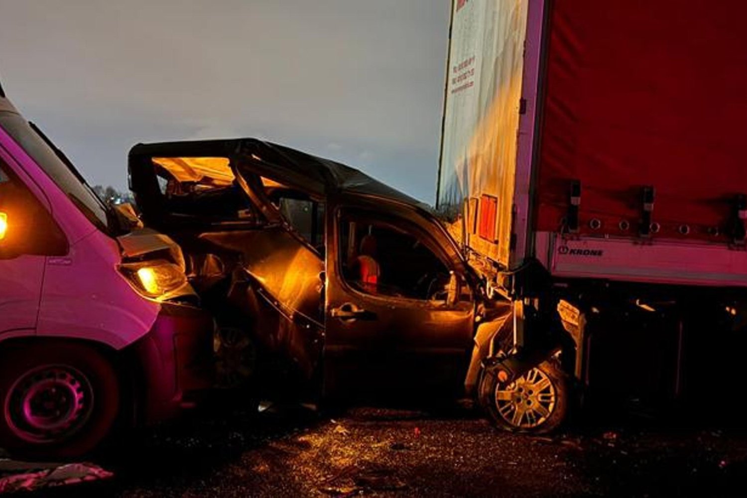 Anadolu Otoyolunda Zincirleme Kaza: 6 Yaralı, Ankara İstikameti Açıldı