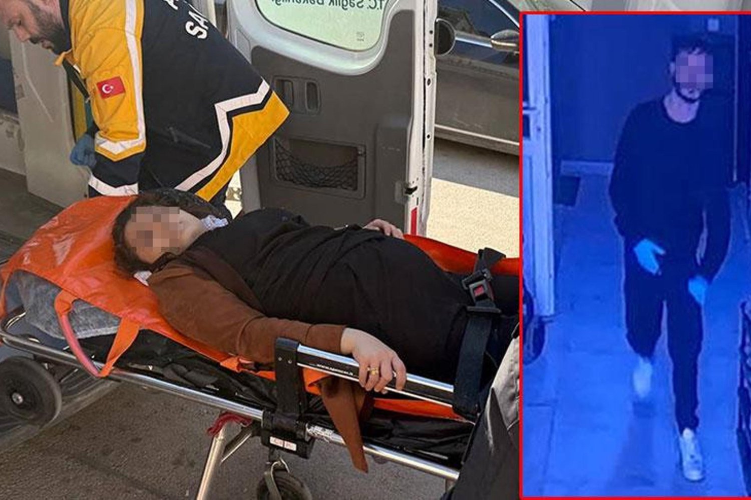 Kepez'de Kıskançlık Silah Güvenlik Kamerası Kameralara Yansıdı