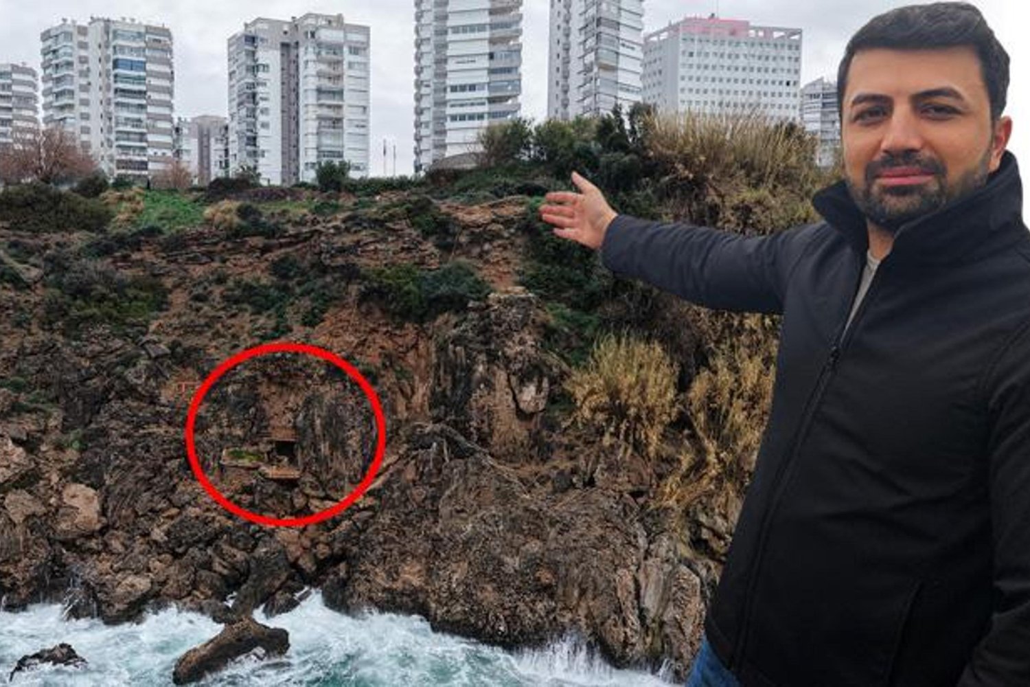 Antalya Sahilinde Gizemli Yapılar ve Kaçak İnşaatlar Gün yüzüne çıkıyor