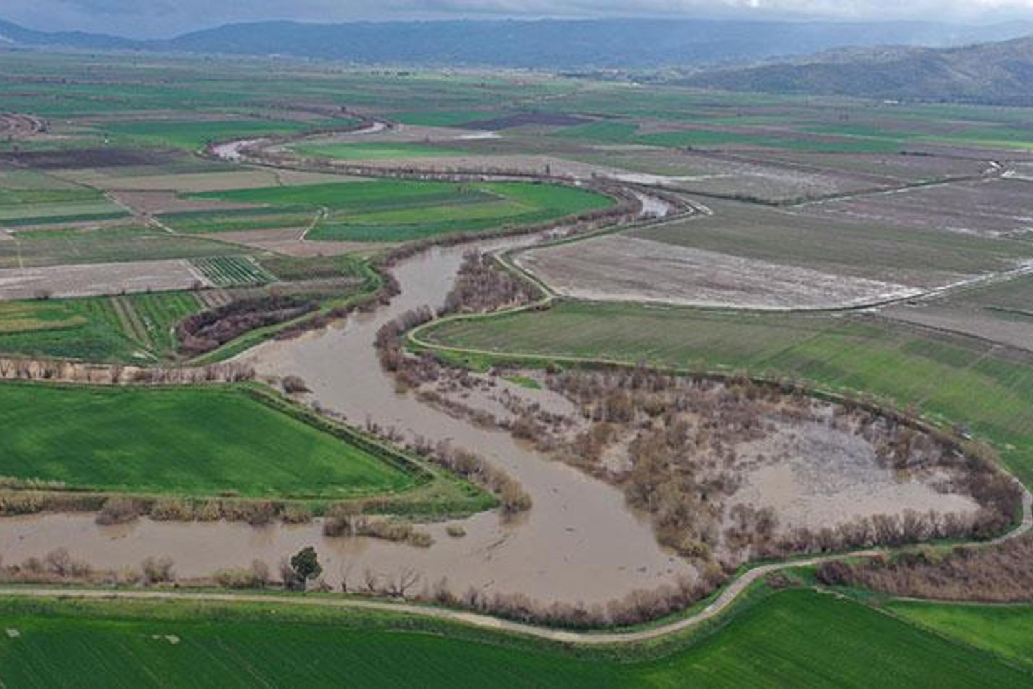 Büyük Menderes Nehri'nde Taşkın: İlçe Uyarıldı ve Tahliye Edildi