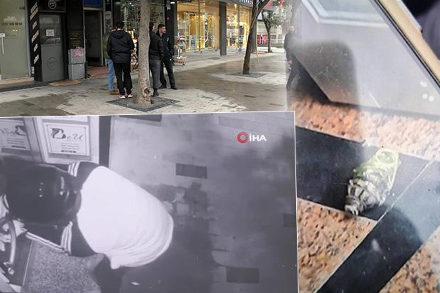 İş Merkezi Önüne Bombalı Saldırı Girişimi Şüphelileri Kamerada