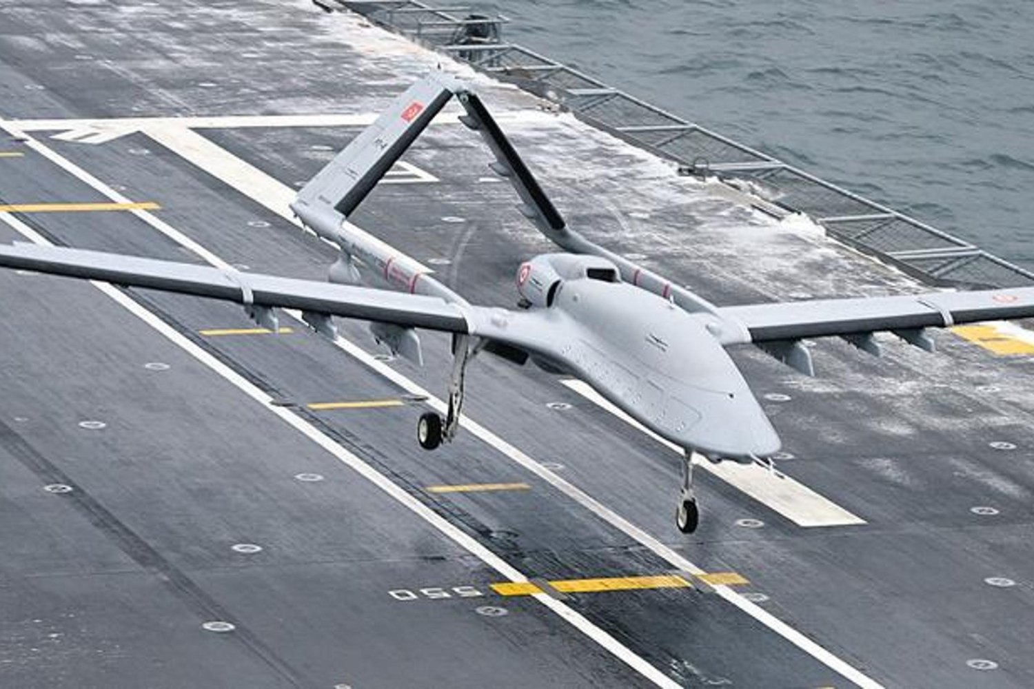 Türk Savaş Uçağı Bayraktar TB3 Eurofighter'larla Ortak Görevde