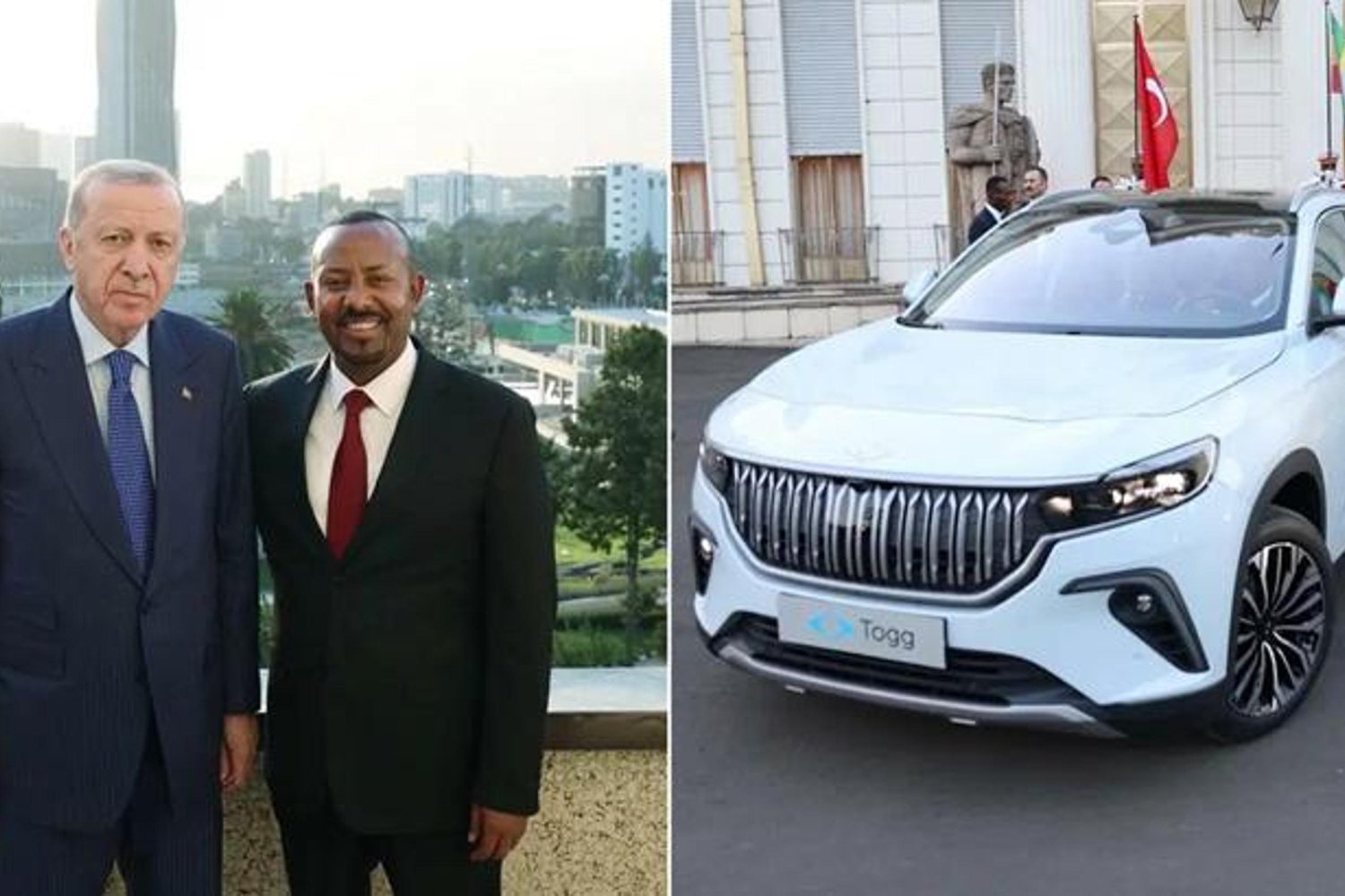 Türkiye'den Etiyopya'ya Özel Hediye: Cumhurbaşkanı Erdoğan'dan TOGG