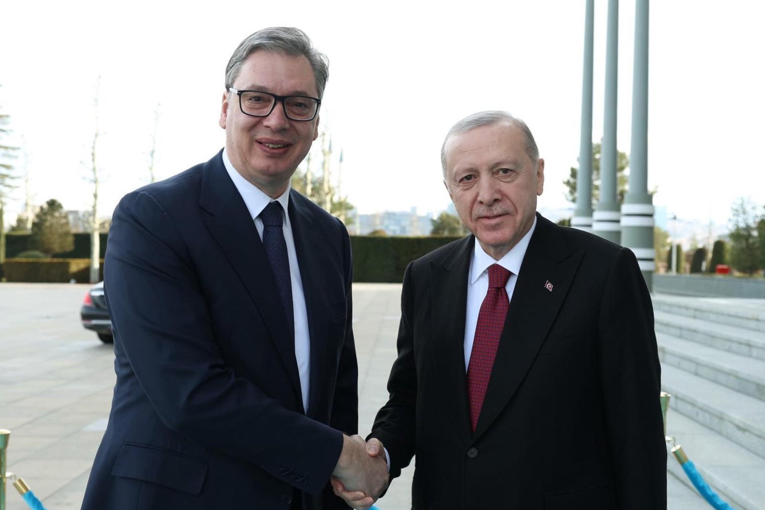 Cumhurbaşkanı Erdoğan Sırbistan Cumhurbaşkanı Vucic ile Anlamlı Görüşme