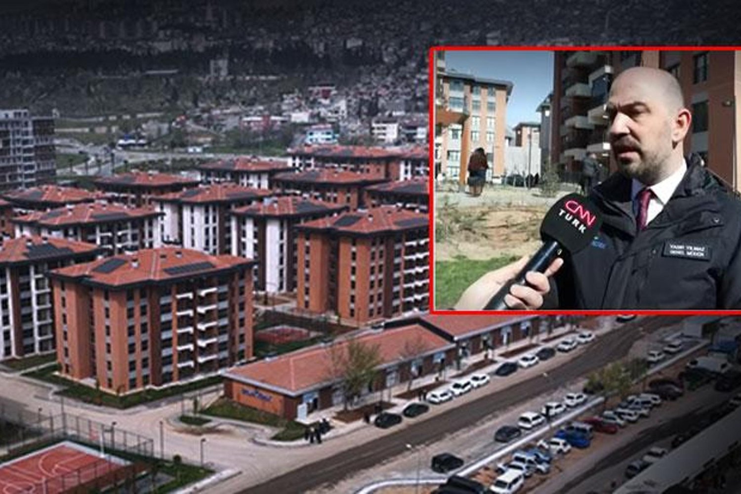 İnşası Yenilenen Kahramanmaraş Ebrar Sitesi Güvenli Konutların Örnek Modeli