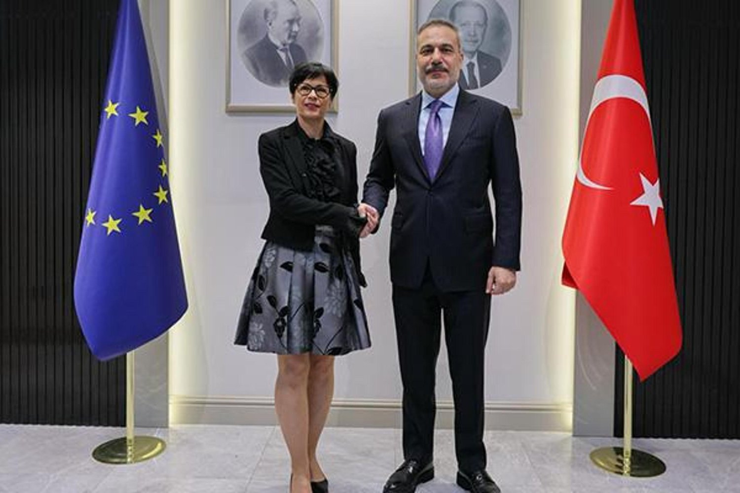 AB Dışişleri Bakanı Hakan Fidan Ankara'da Görüştü, Kritik Zirve