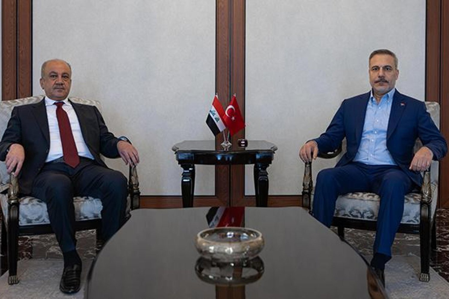 Dışişleri Bakanı Hakan Fidan Irak Bakanı ile Ankara'da Bir Araya Geldi