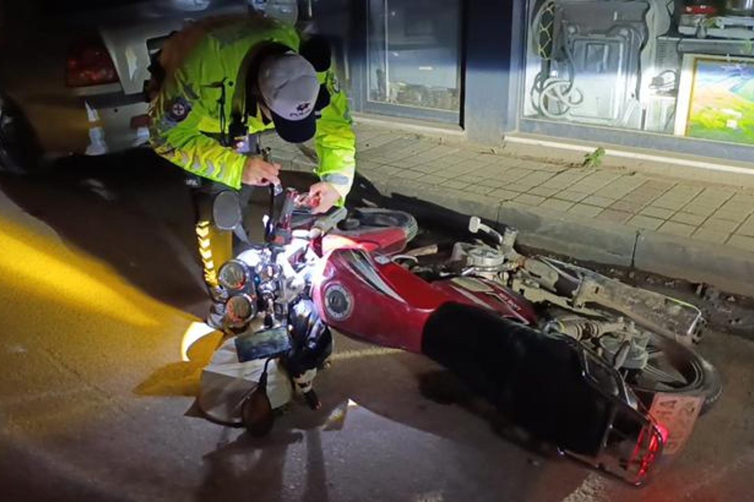 İnegöl'de Motosiklet Kaçışı: 303 Bin Lira Ceza ve Trafikten Men