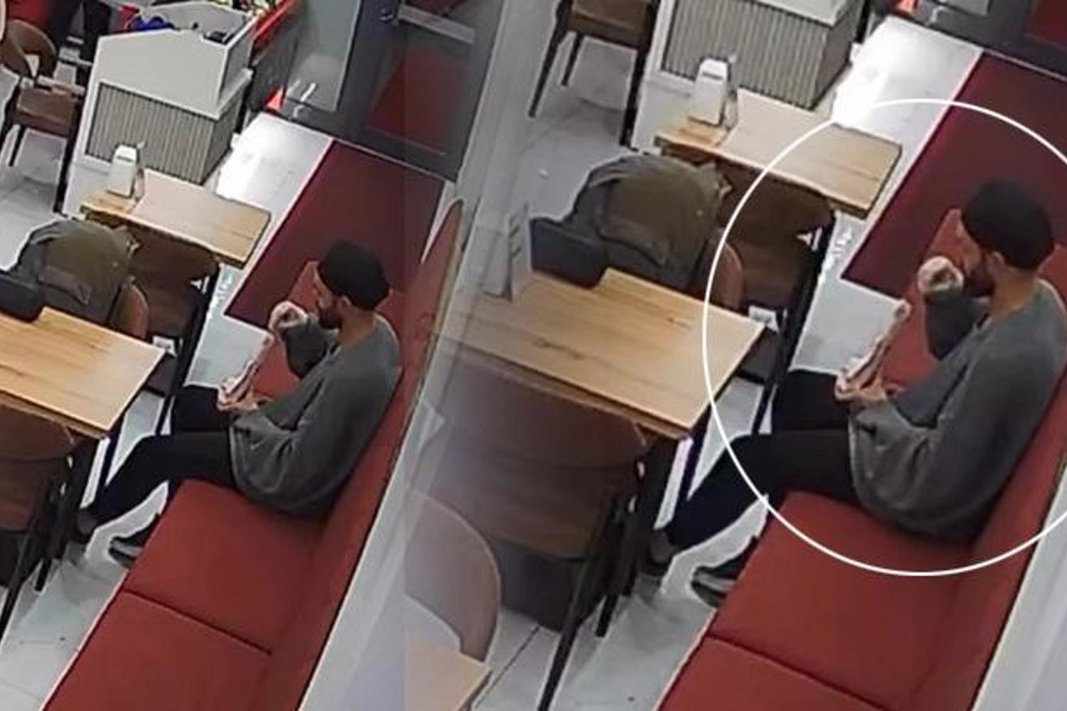 Ataşehir’de Dürümünde Kıl İddiası Güvenlik Kameralarını Karıştırdı