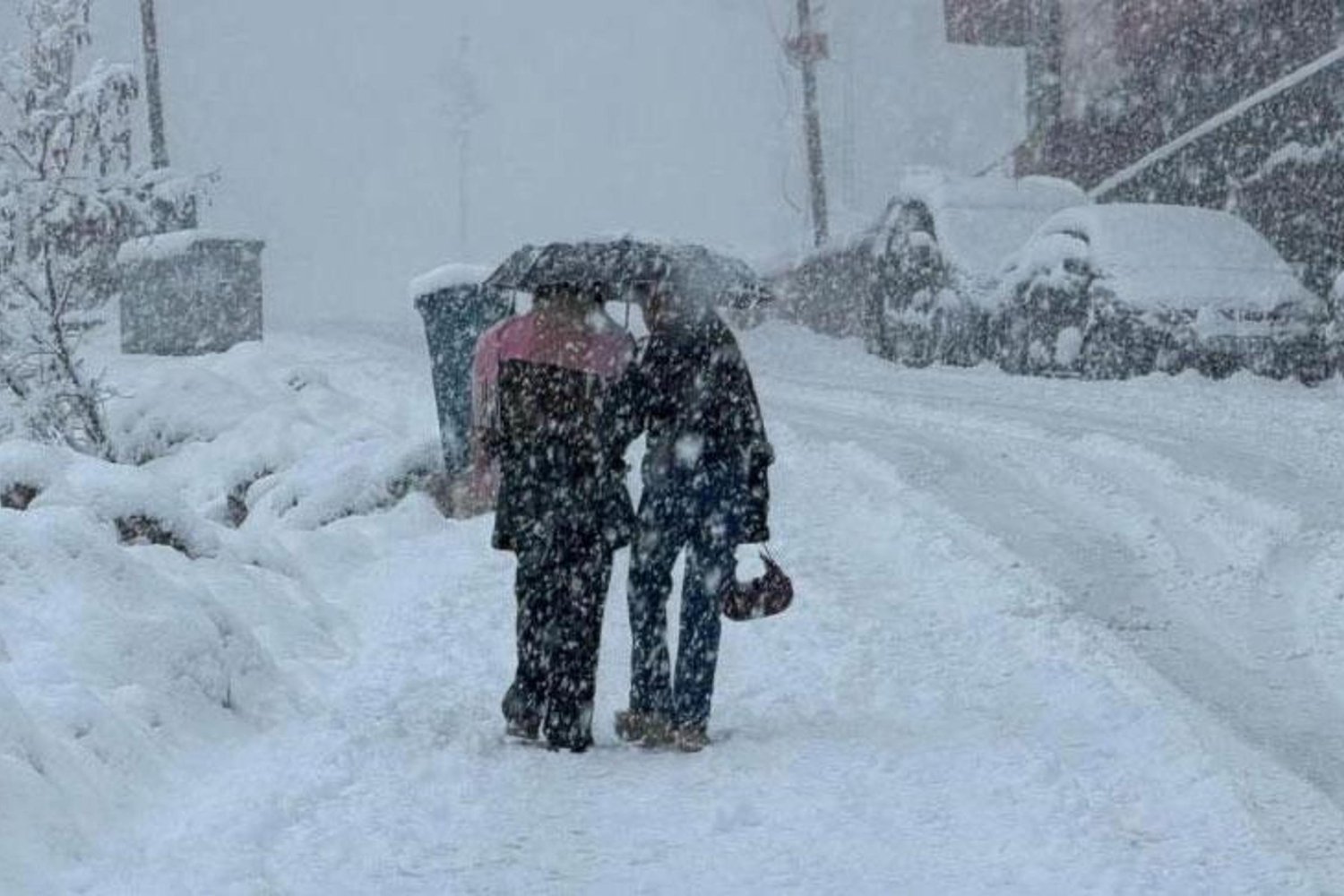 Yoğun Kar Yağışı Nedeniyle Erzurum'da Eğitim Ara Verildi