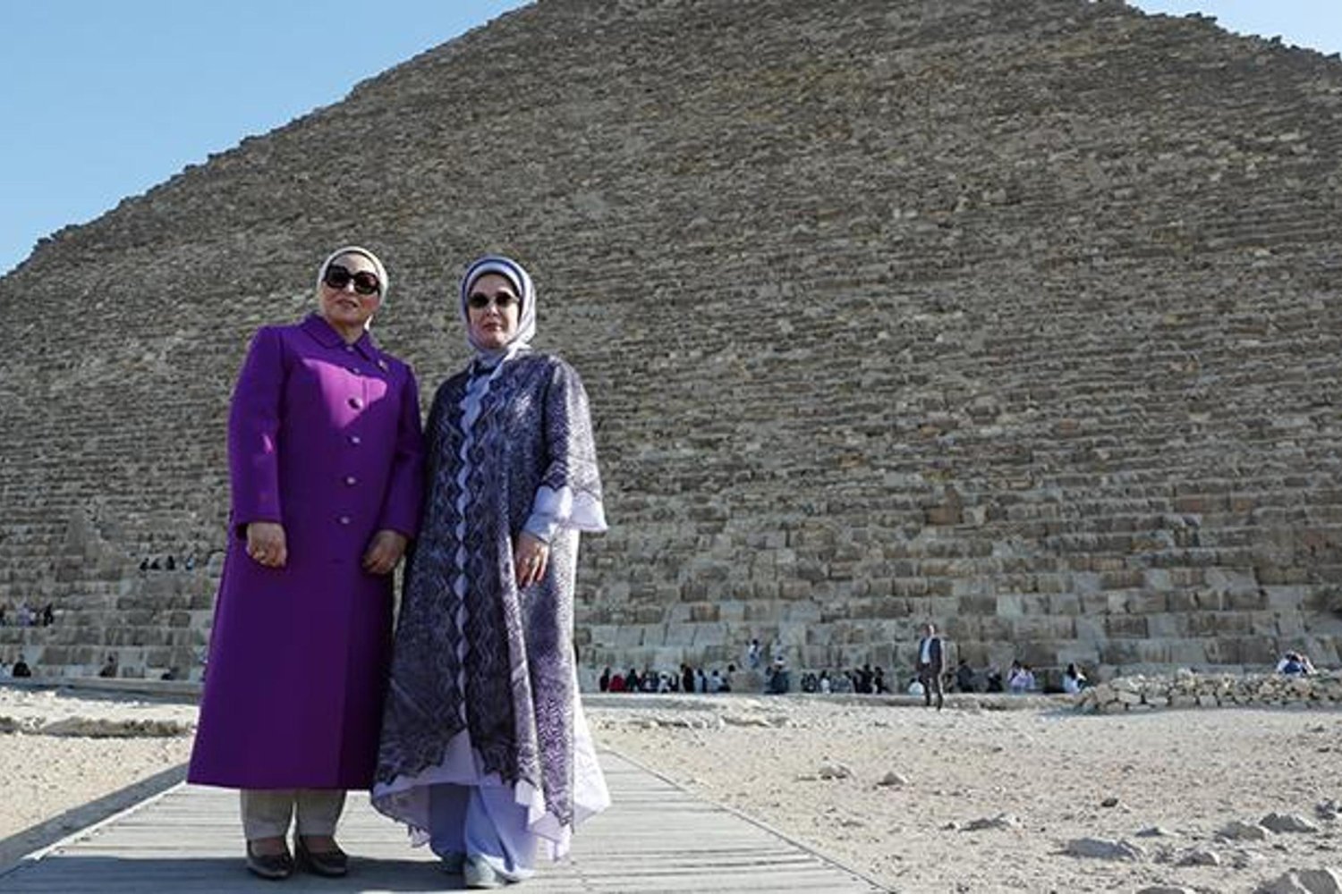 Emine Erdoğan Mısır'da Antik Mısır Uygarlığını Keşfetti