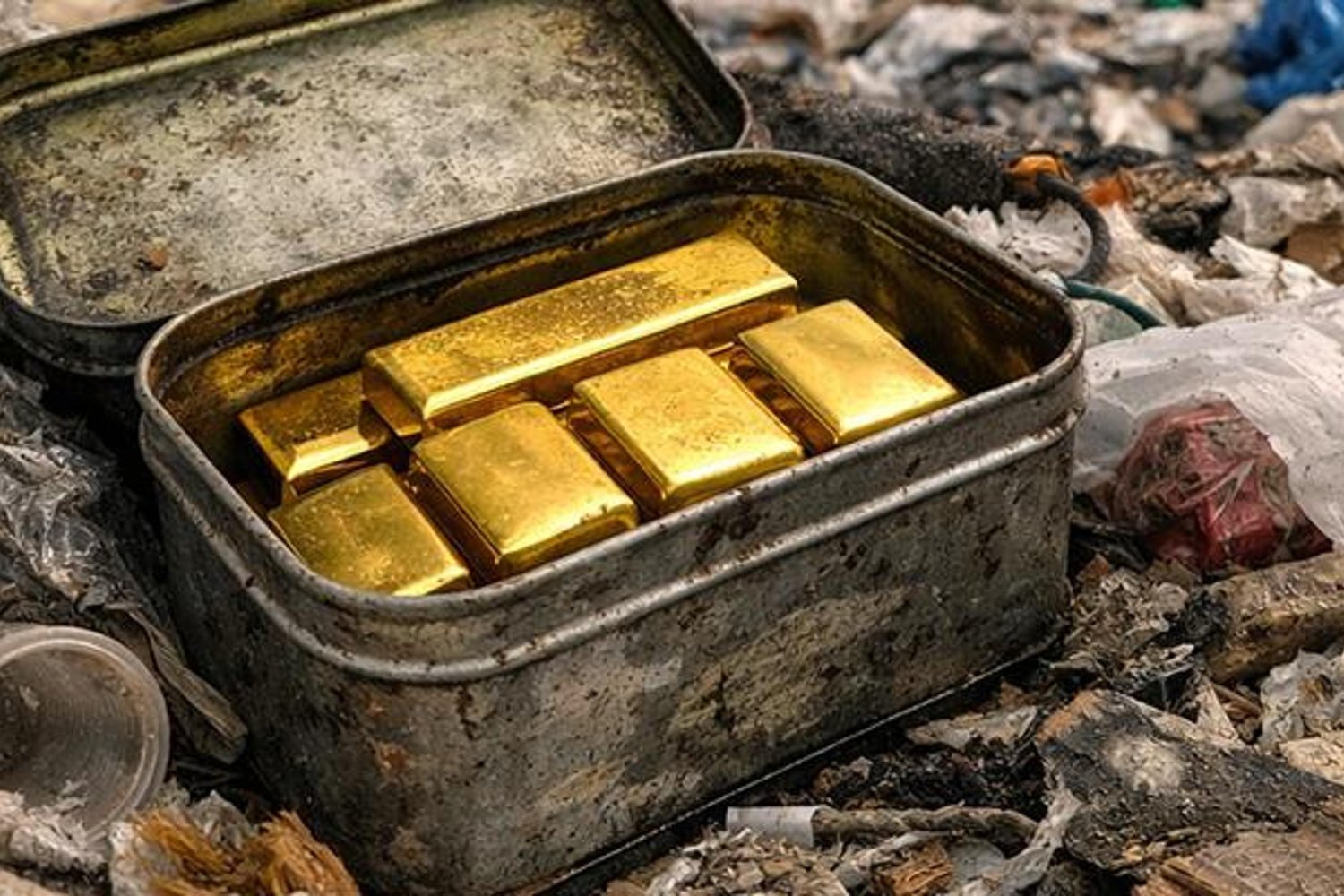 İtalya'da 120 Bin Euro Değerinde Altın Yanlışlıkla Çöpe Atıldı