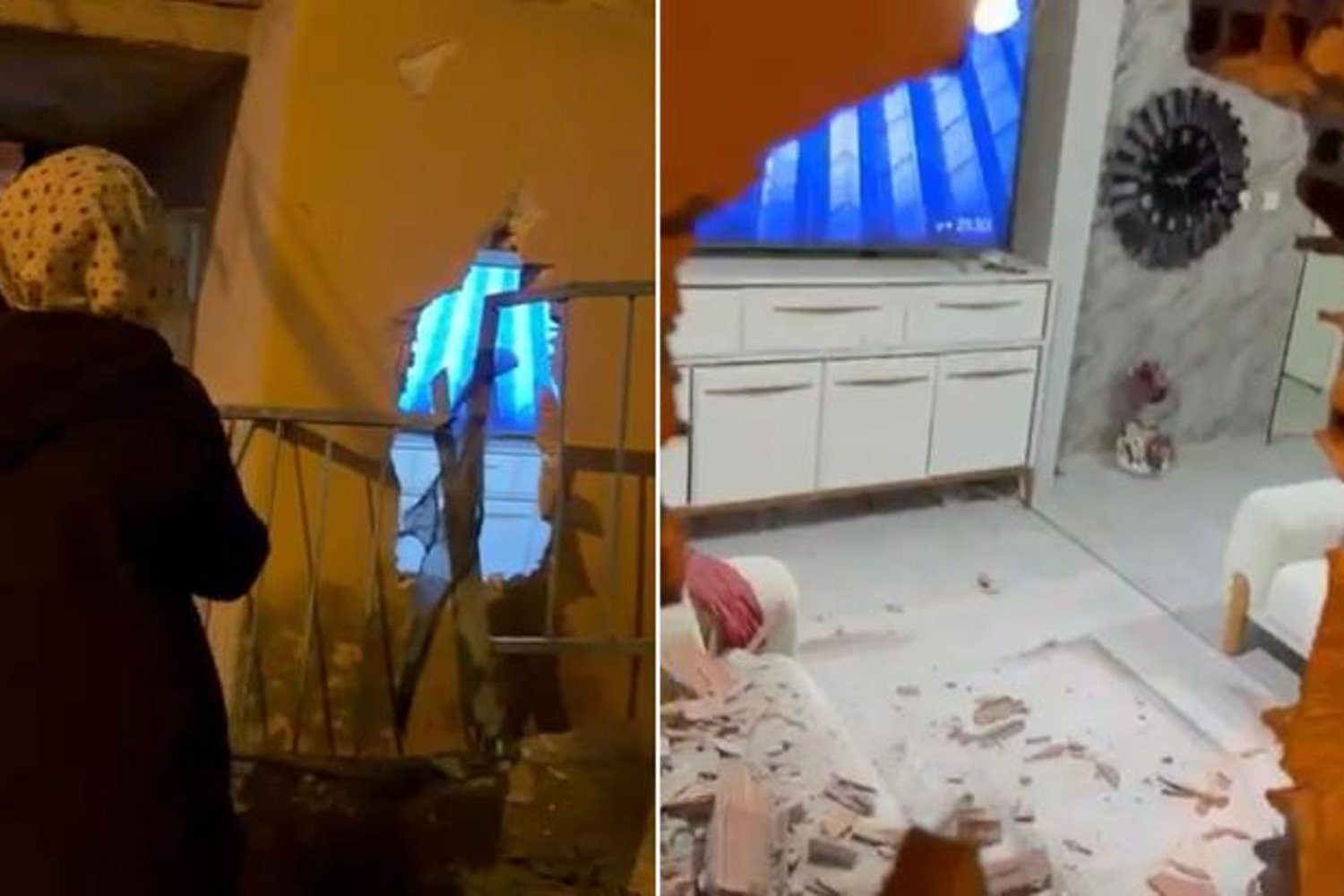 Kamyonet Çarpmasıyla Duvar Yıkıldı: Komşu Yaşlı Adam Yaralandı