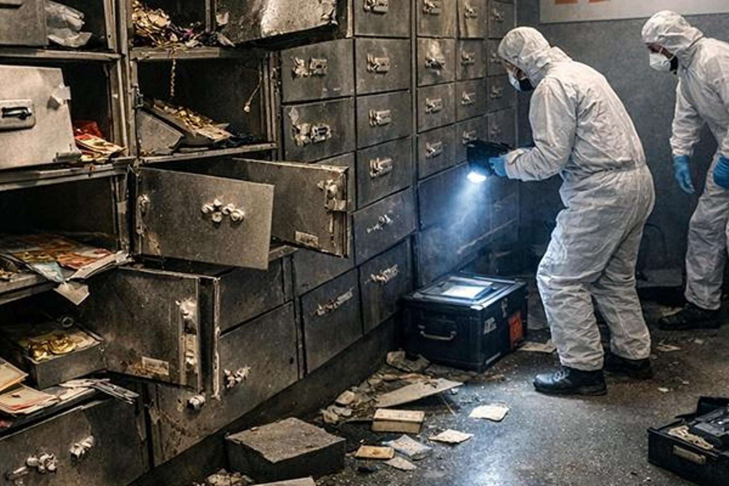 Almanya'da Banka Soygunu: Kasalar Patlatıldı, Sıvı Darbesi Şok Etkisi Yaratıyor