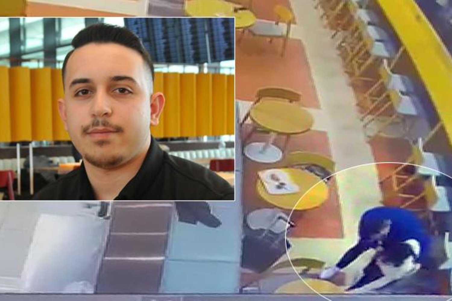 İstanbul Havalimanı'nda Yurt Dışından Gelen Yolcunun Hayatını Kurtaran Garson Girişimi