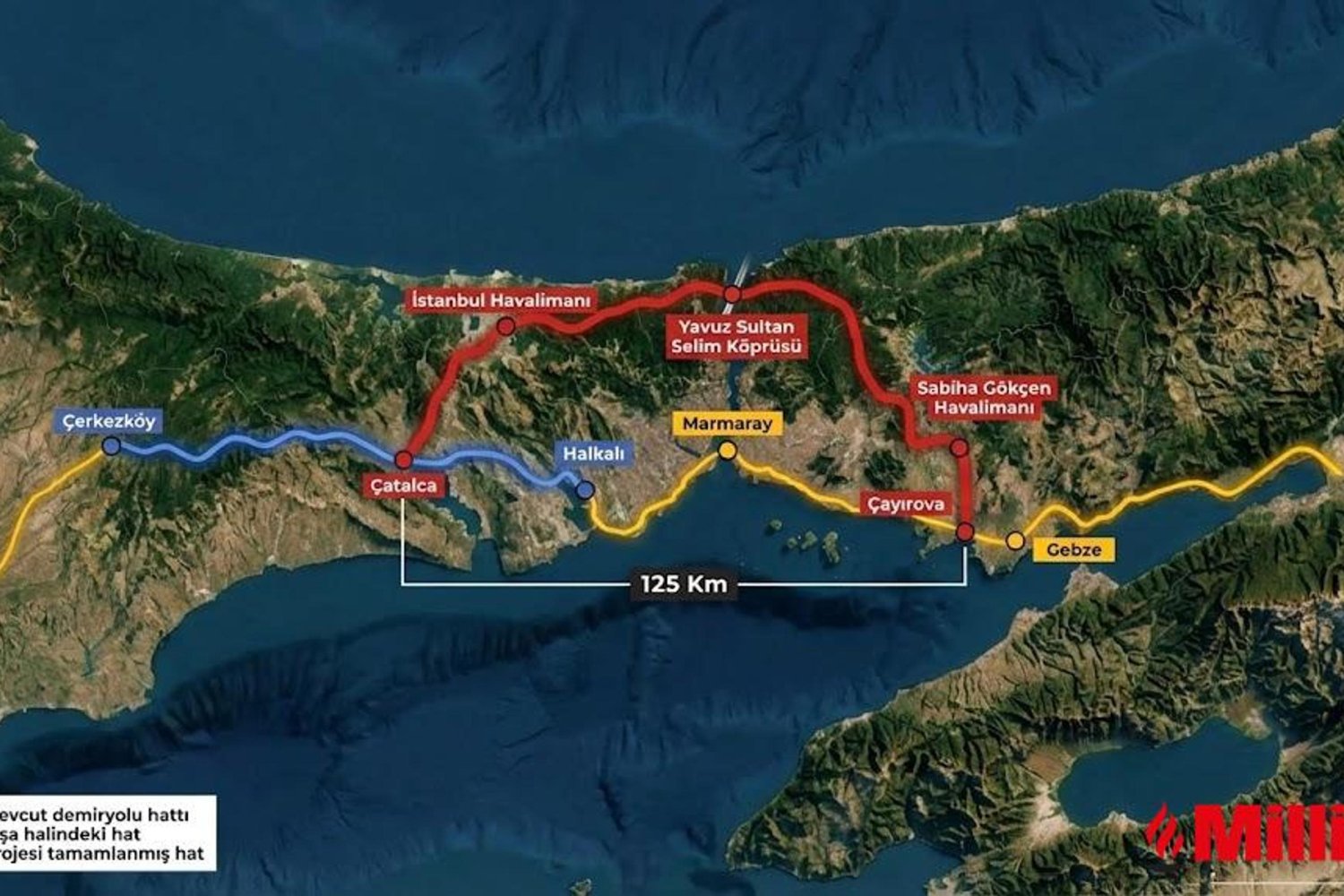 Türkiyenin En Büyük Demiryolu Projesi Yılda 33 Milyon Yolcuyu Taşıyacak