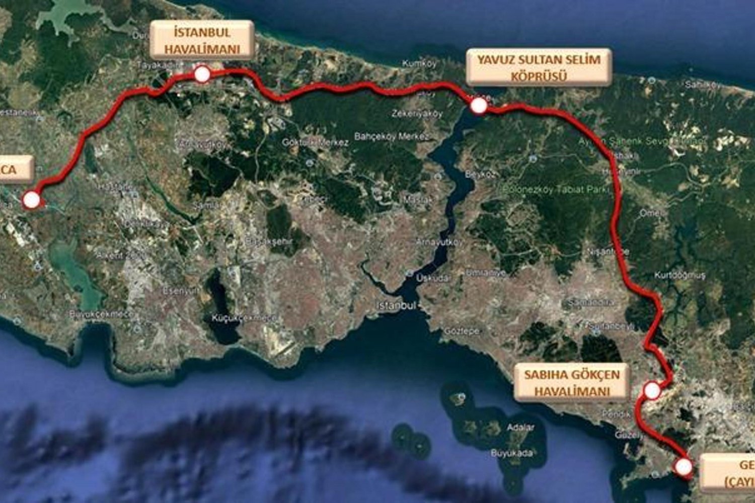 Mega Demiryolu Projesi İstanbul'da Ulaşımı Değiştirecek: 125 Km Hat Yatırımı