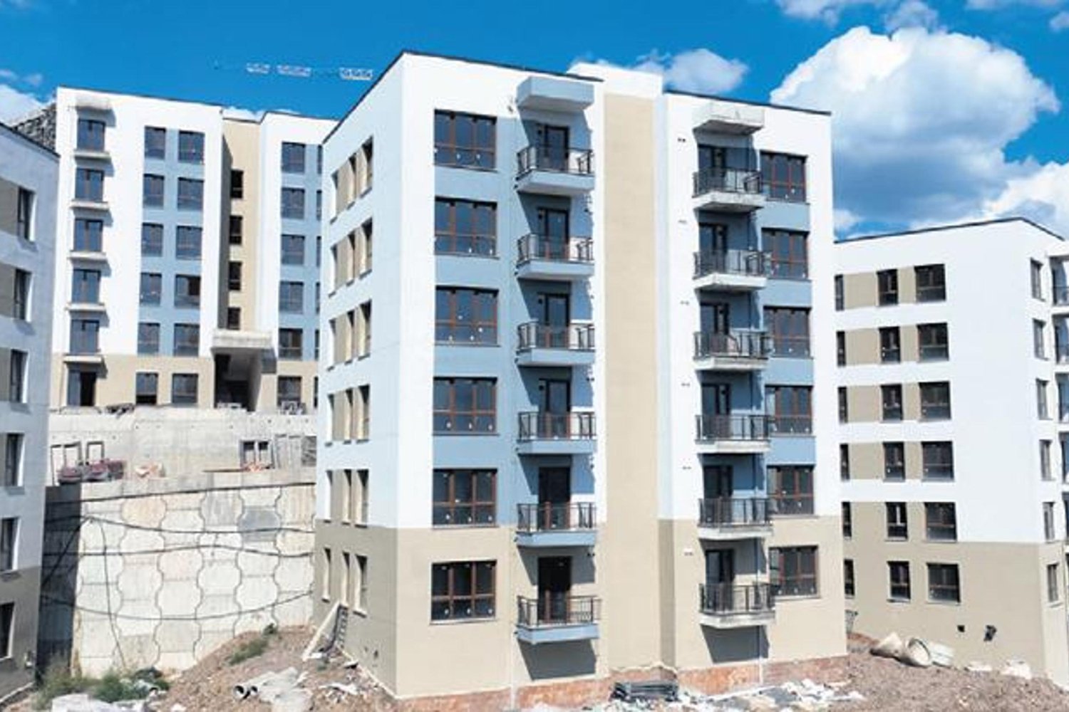 İzmit'te Kentsel Dönüşümde Dev Adım: 1097 Konutun Betonarme İmalatları Tamamlandı