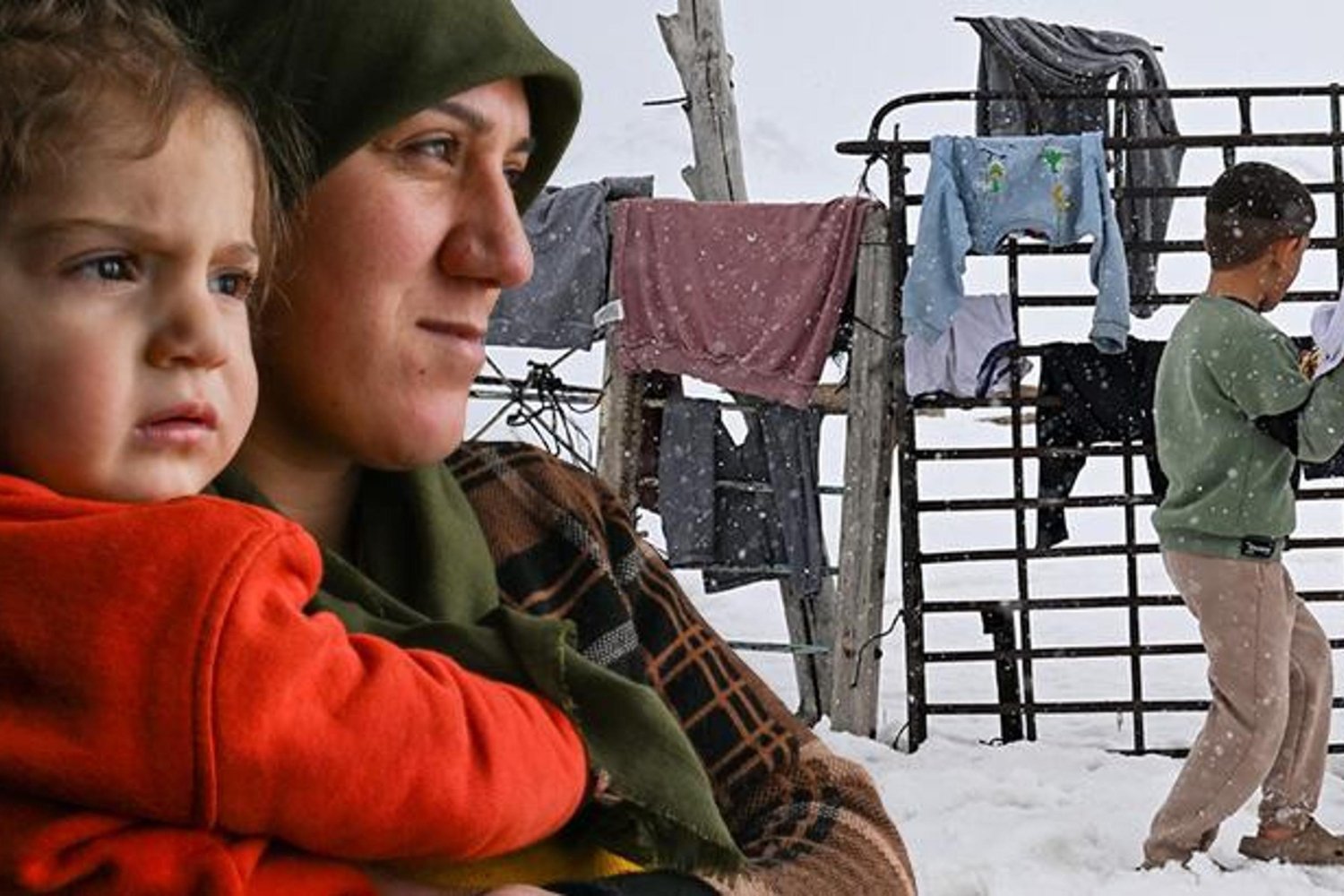 Kışın Zorluklarına Direnen Muradiye'nin Bal Köpüğü Mahallesi