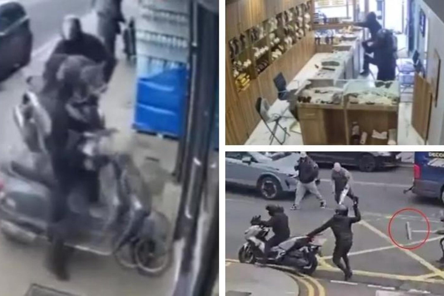 İngiltere’de Türk Kuyumcusu Soygunu: Motosikletli Saldırıyla Vitrinler Patlatıldı