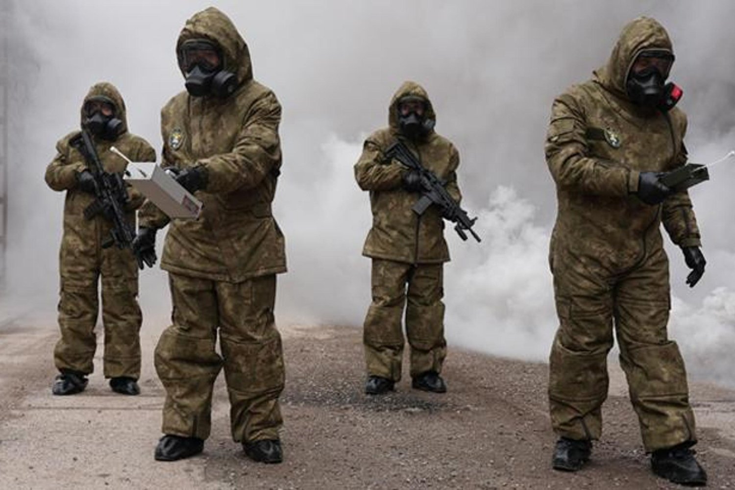 Milli Silah Sistemleriyle KBRN Tehdidi Ortadan Kaldırılıyor