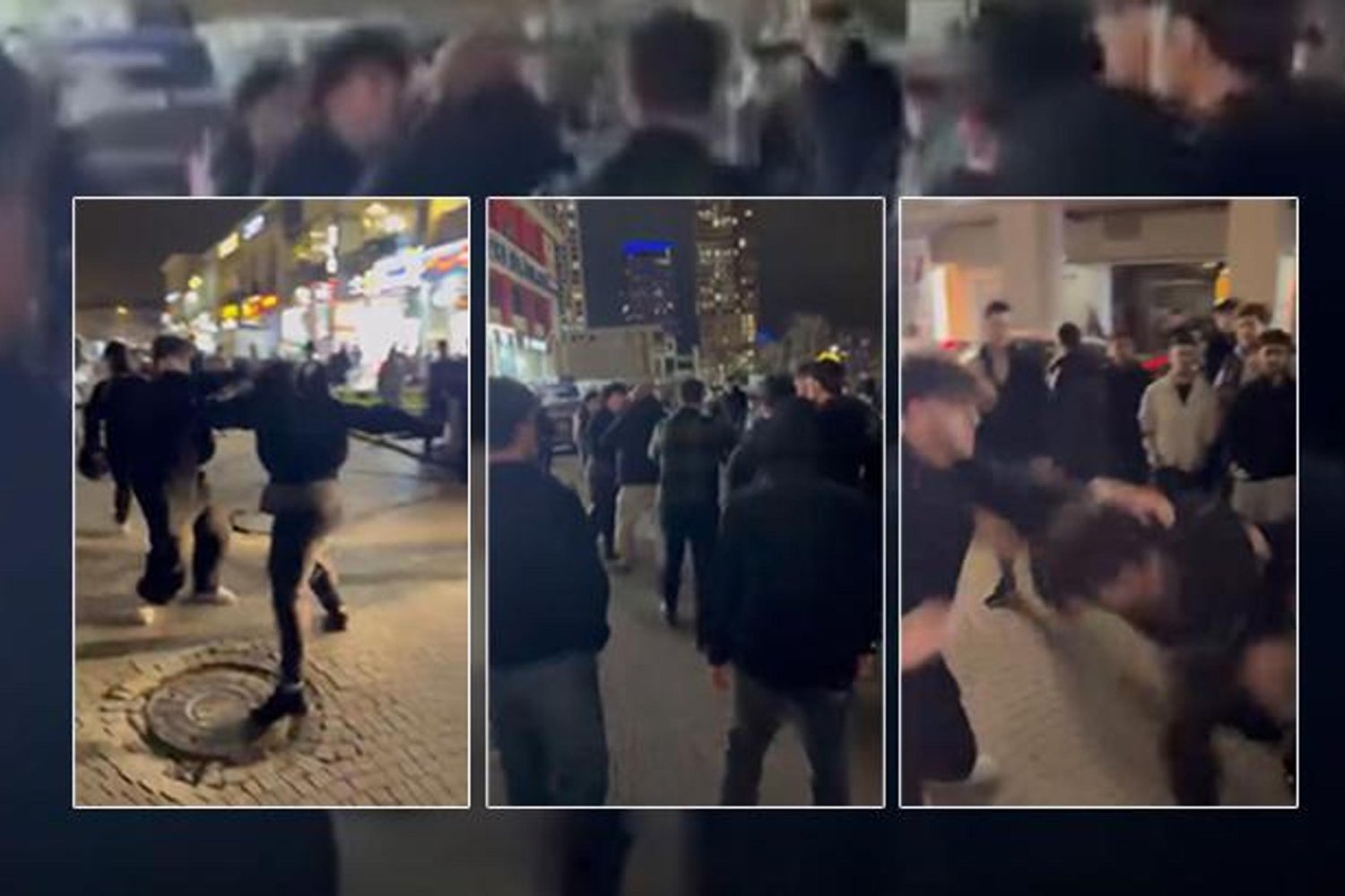 Başakşehir'de Ramazan Etkinliğinde Çıkan Kavgaya Cep Telefonuyla Kaydedildi