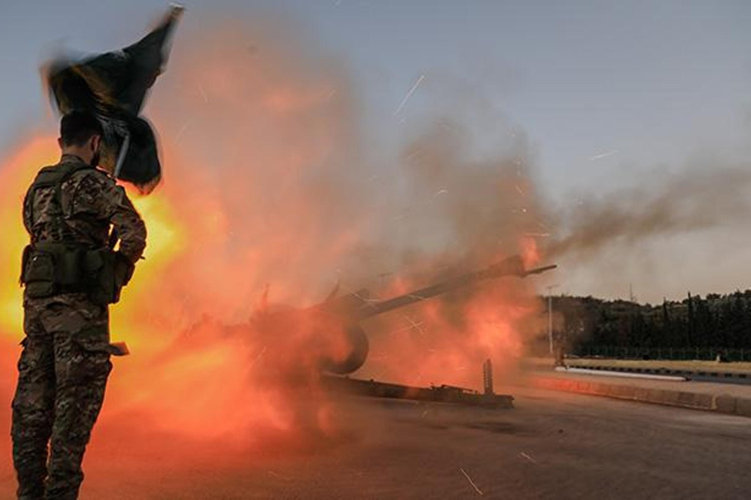 Suriye’de Ramazan Topu Geleneksel Anlamıyla Ateşlendi