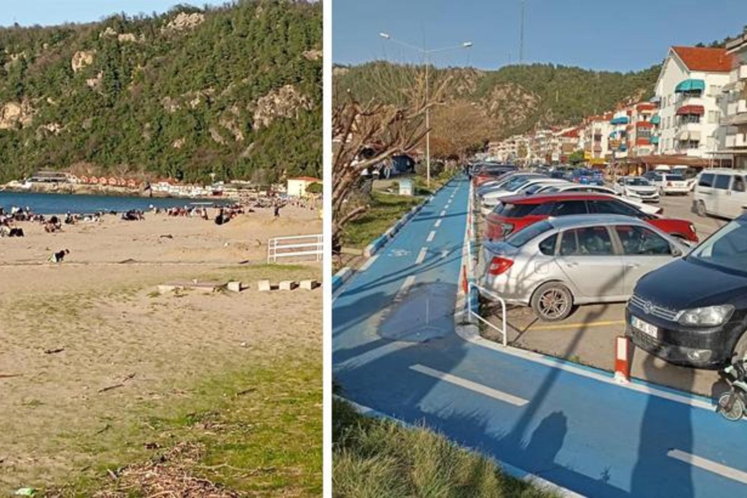 İnkumu Sahili Sıcak Havanın Tadını Çıkardı: Yazdan Kalma Günler Devam Ediyor