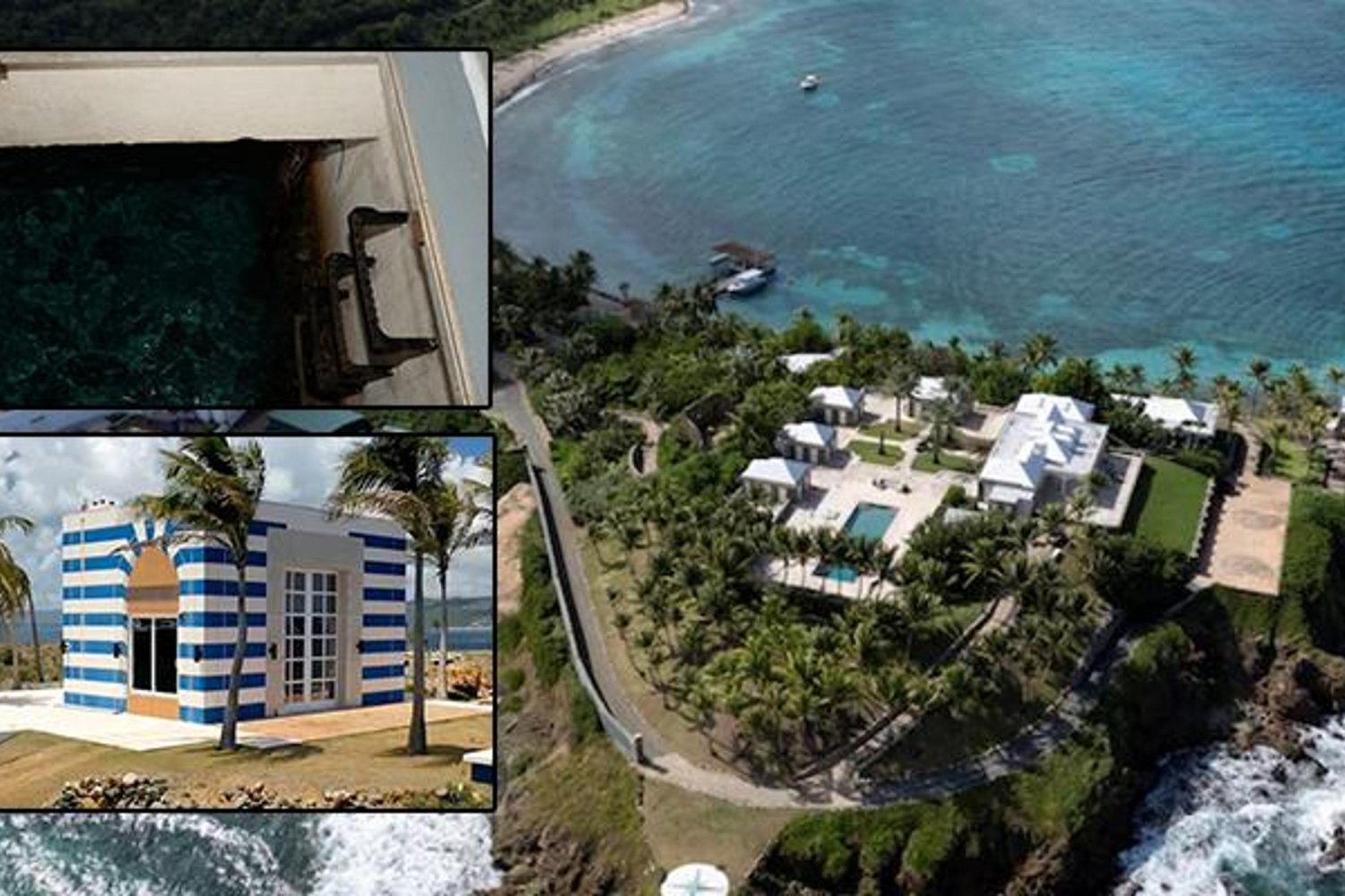 Jeffrey Epstein Adası Gizemleri: Denize Açılan Tünel ve Saklı Geçitler Şok Edecek Detaylar