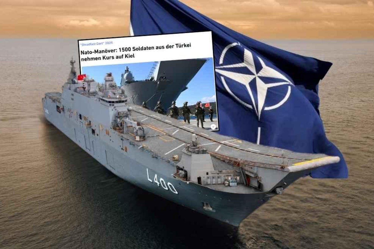 Türkiye’nin NATO Görevindeki Rolü Almanya’da Gözler Önünde: Kiel’de Büyük Tatbikat