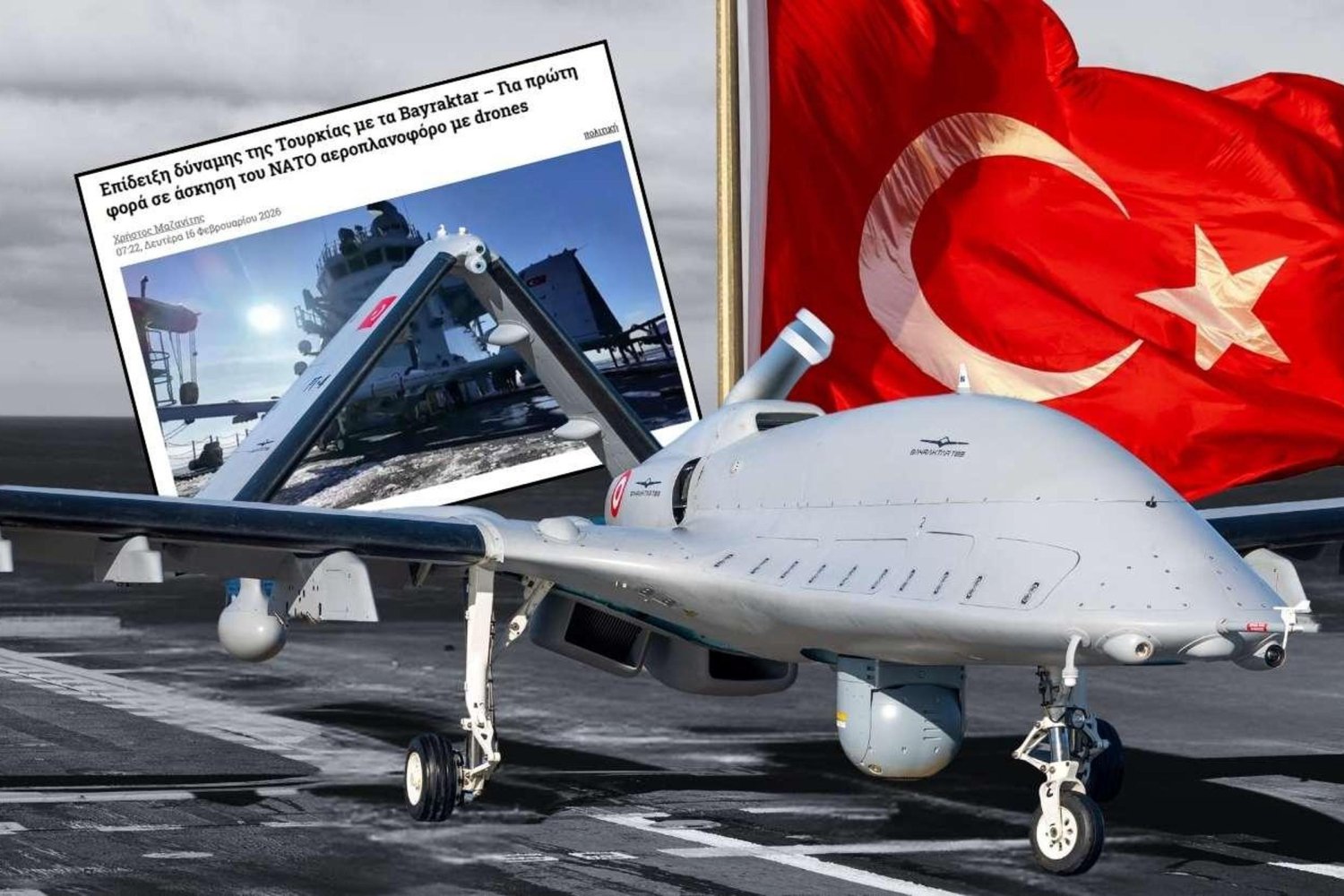Yerli ve Milli Bayraktar TB3, NATO'nun Steadfast Dart 2026 Tatbikatında İlk Operasyonel Gösterisini Gerçekleştirdi