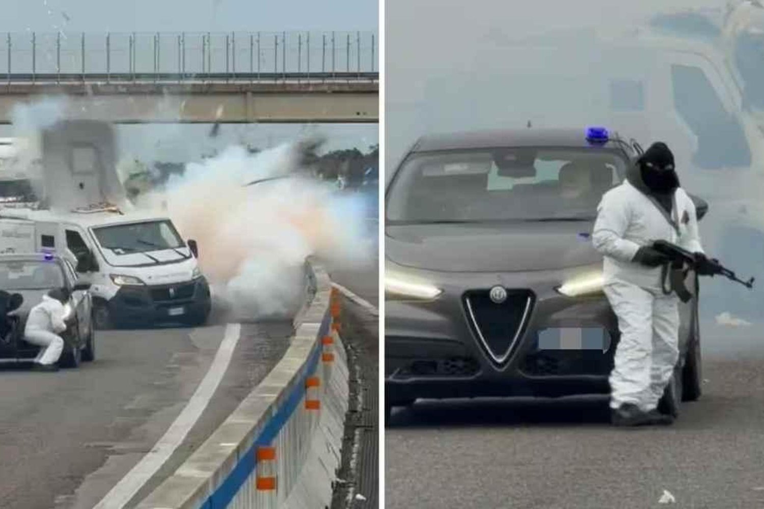 İtalya'da Silahlı Para Taşıma Saldırısı Güvenlik Alarmı Yarattı