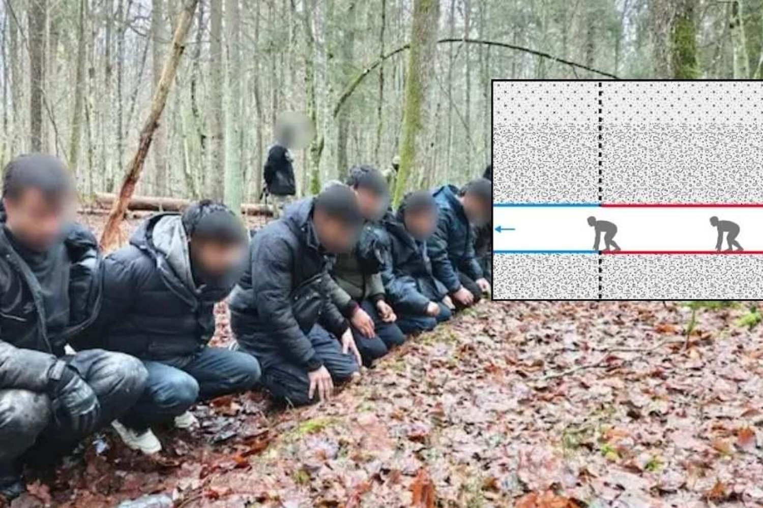 Polonya Belarus'tan Yer Altı Tünelleriyle Göçlü Savaşını Geliştiriyor