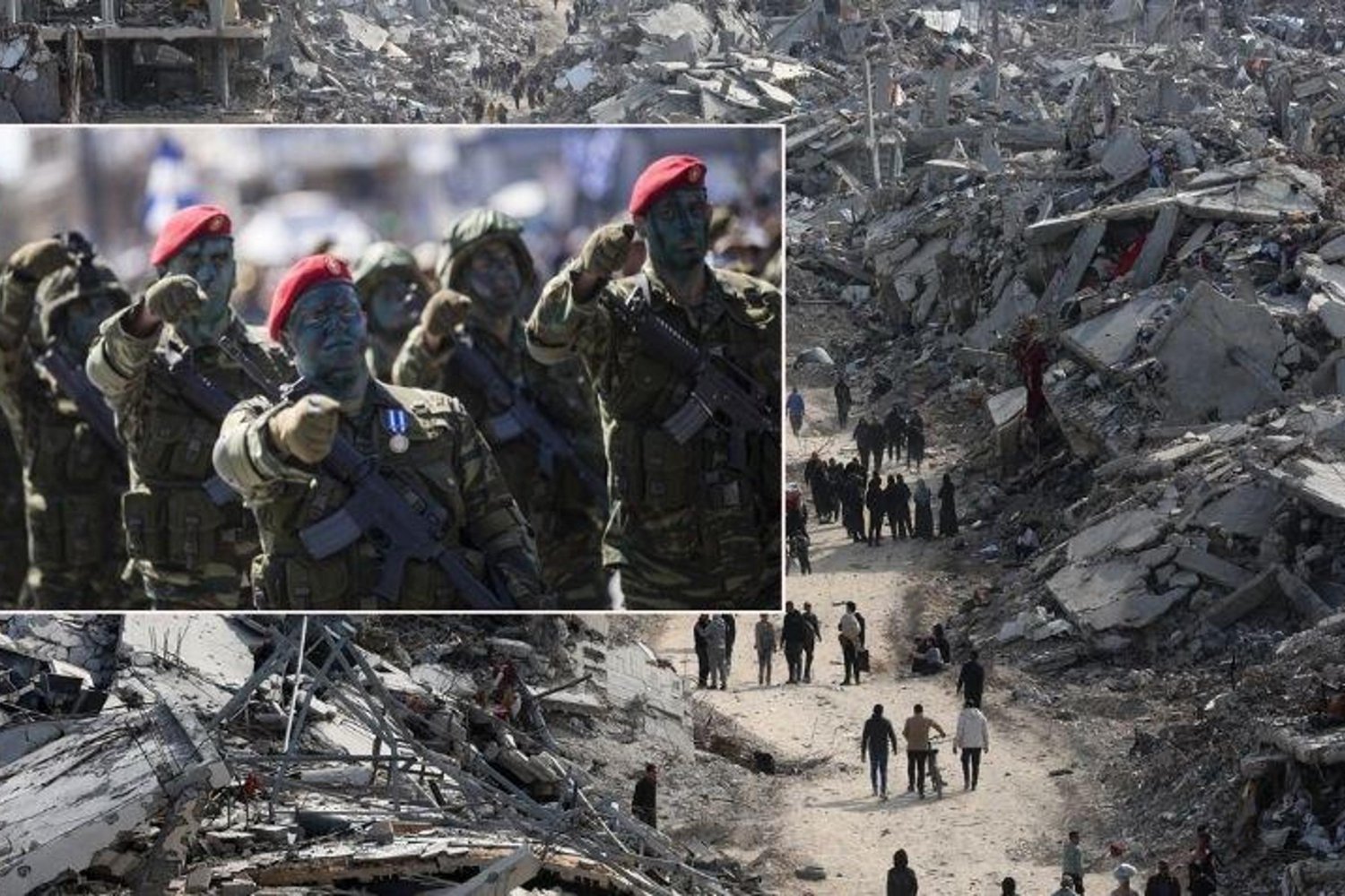 Gazze İçin 5 Milyar Dolar Yardım ve Uluslararası Güçler Kuruluyor