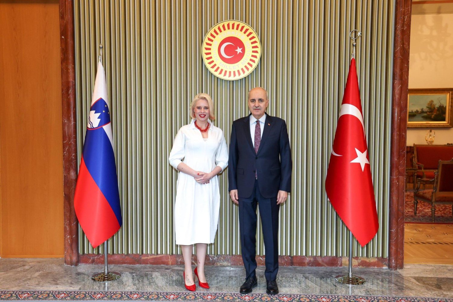 TBMM'de Görüşmeler Güçlü İrade ile İlişkileri Güçlendiriyor