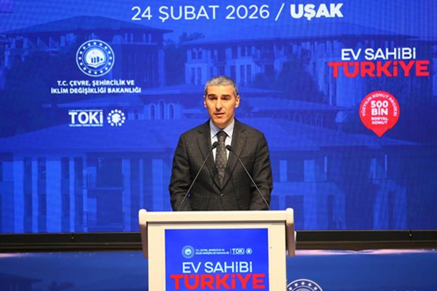 Uşak'ta 2.558 Konut Projesiyle Güvenli Yaşam ve Sosyal Donatı Fırsatı